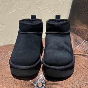 UGG Black Ankle Boots